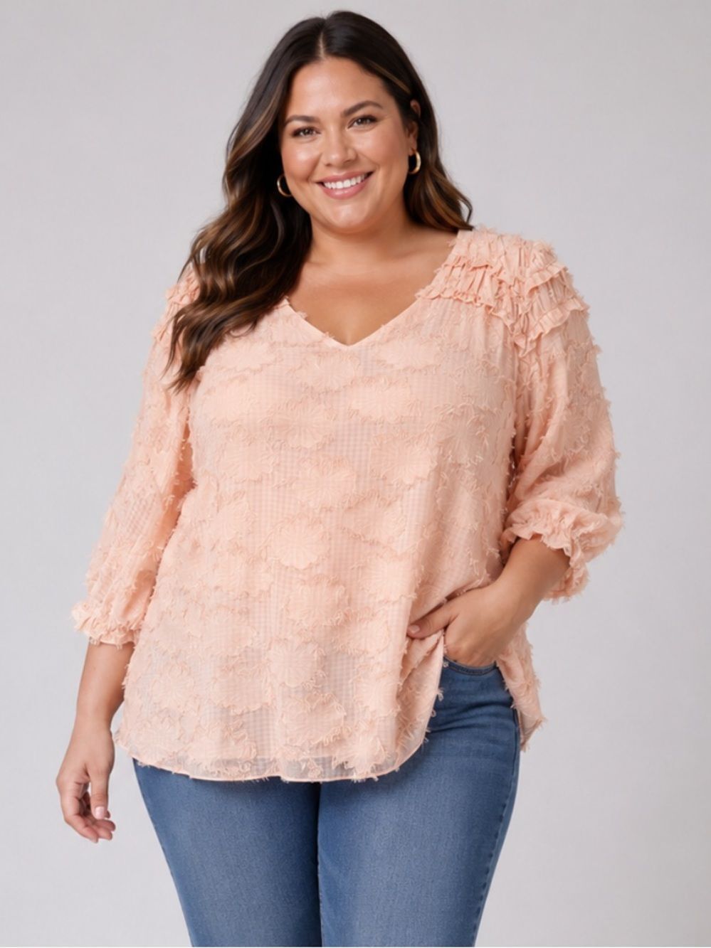 🎉5 for $45🎉 cato top blouse shirt size 14W/16W